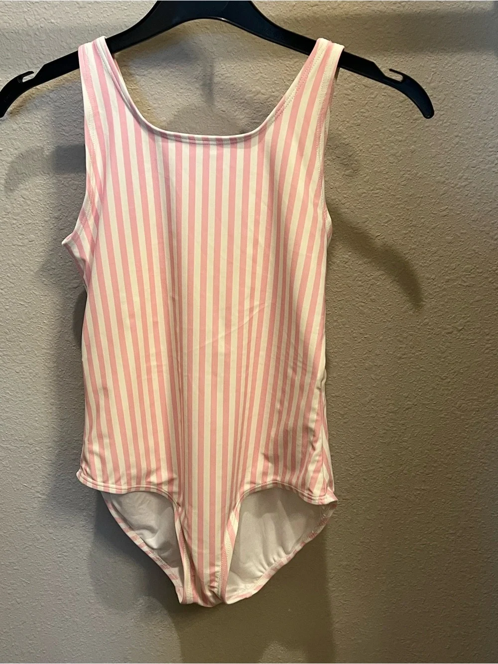 Hanna Andersson Rainbow Stripe One Piece Swimsuit Kids 12 Preppy Cruise Resort